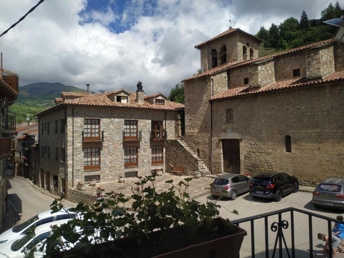 Hostal Cal Mestre Вилальонга-де-Тер Экстерьер фото