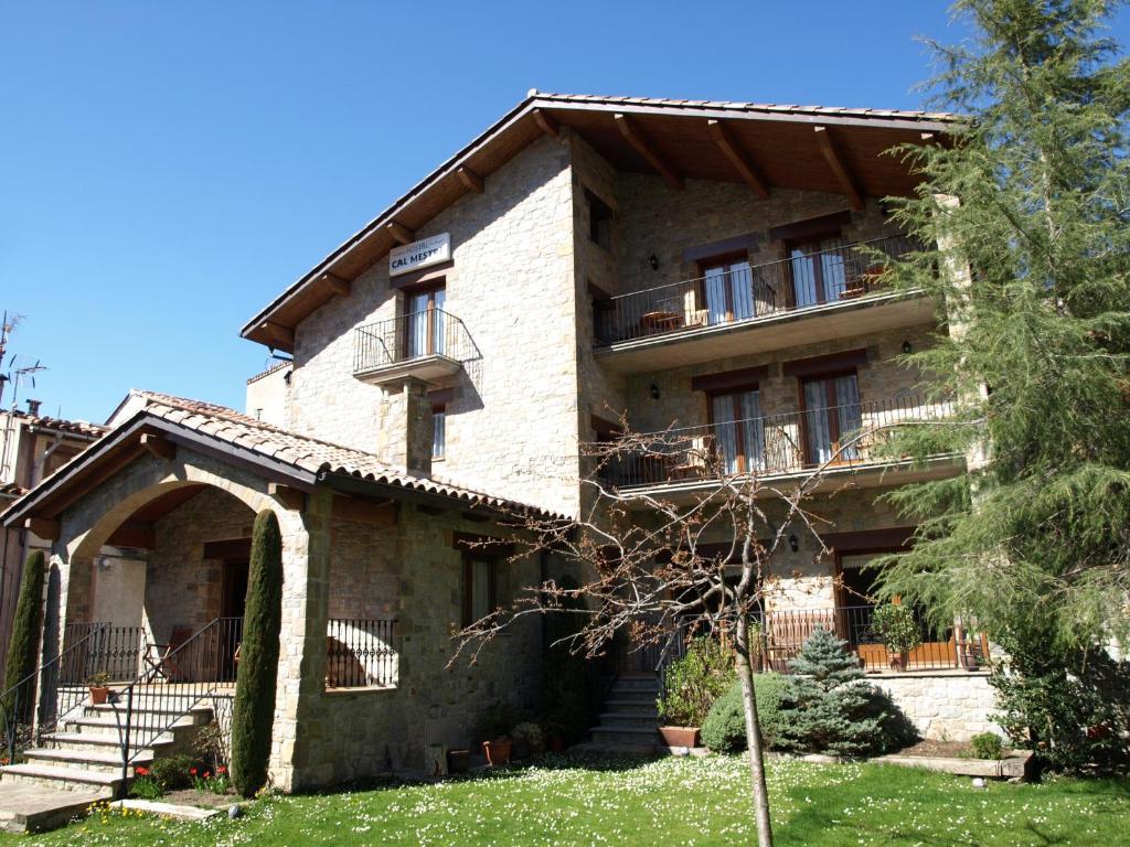 Hostal Cal Mestre Вилальонга-де-Тер Экстерьер фото